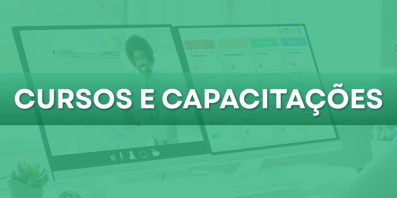 Cursos e capacitações, clique aqui